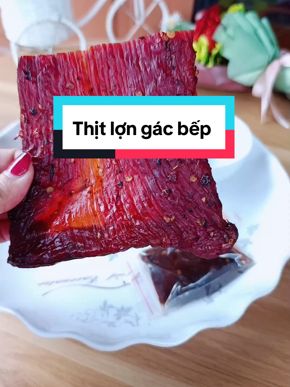 Thịt lợn gác bếp, món ngon vùng cao #thitlongacbep #dacsantaybac #monngon #xuhuong 