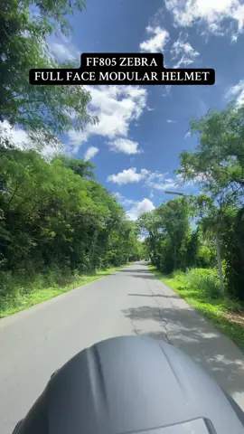 affordable at quality helmet? itong ff 805 modular helmet ay sobrang solid!!! 🤩🤩🤩 #zebrahelmet #helmet #zebra #modularhelmet #checkout 