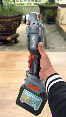 Máy Mài Cắt Góc Pin Hukan AGS 6400 3 Cấp Chỉnh Tốc Động Cơ Không Chổi Than Chân Pin M21 #xuhuong #thinhhanh #dienmaydandung24h 