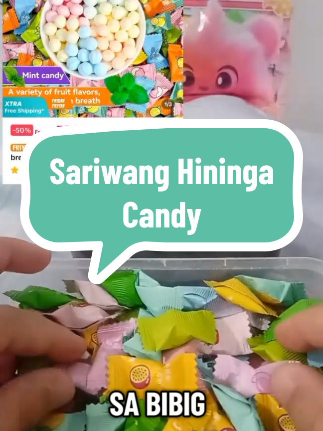 Sariwang Hininga Candy #mentolcandy #trendingcandy #sariwanghininga  #tiktoklive #livehighlights 