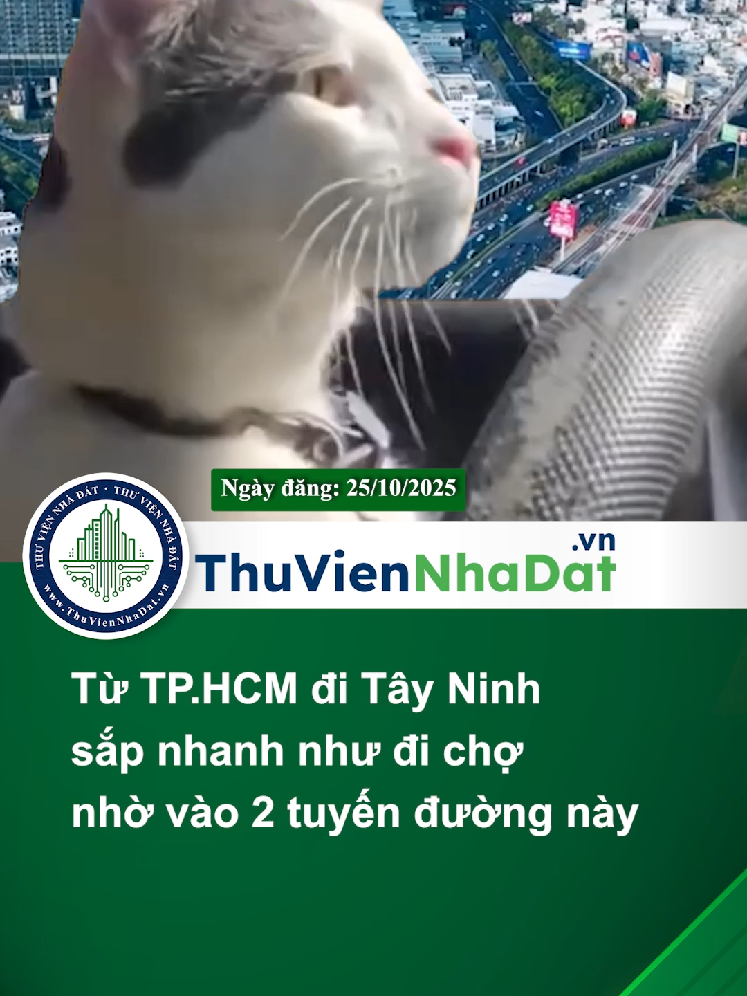 Từ TP.HCM đi Tây Ninh sắp nhanh như đi chợ nhờ vào 2 tuyến đường này #hoccungtiktok #LearnOnTikTok #ThuVienNhaDat #TVNĐ #ChamMaChac #niemtinso