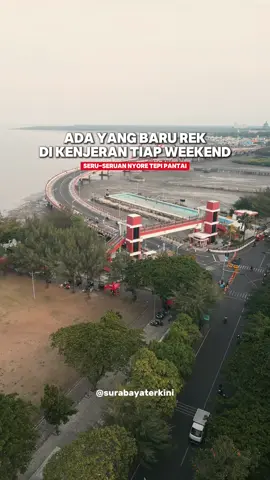 Ada yang baru rek‼️😍 Seru-seruan nyore di tepi pantai kenjeran 😊 . Ayokk ajak semuanya kesini rekk . #Surabayaterkini #Surabaya #Suroboyo #sby