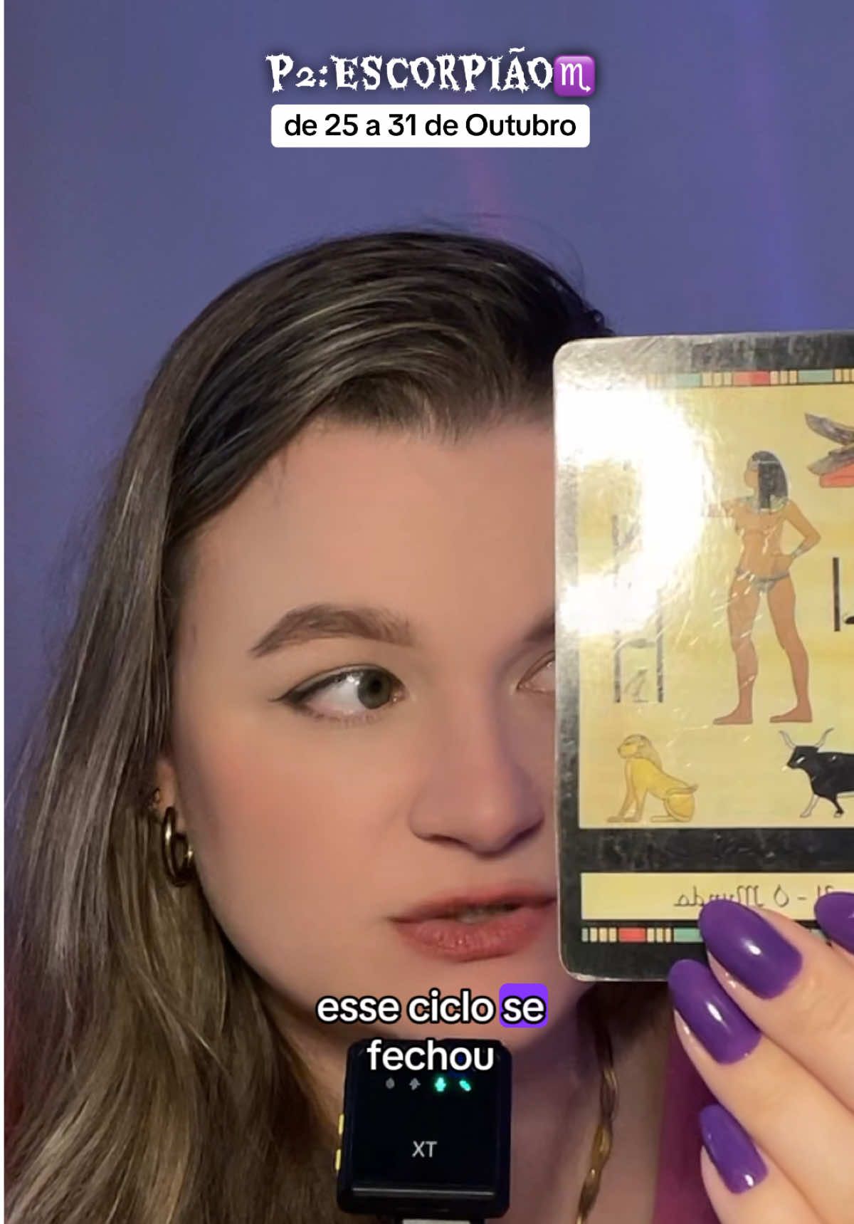 Previsão de tarot para o signo de ESCORPIÃO ♏️ de 25 a 31 de Outubro de 2025, parte 2. #tarot #escorpiao♏️  #escorpianos #escorpiana  #astrologia 