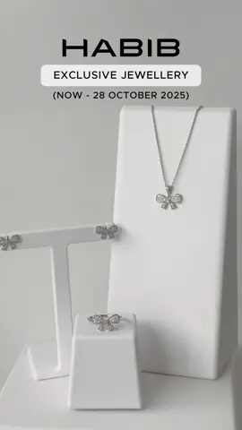 TikTok Exclusive Alert! From now until 28th October 2025, enjoy unbeatable deals and dazzling savings, only on HABIB TikTok Shop ✨ Shop now and grab this chance to shine with these limited-time offers before they run out! #HABIBJewels #TheGiftOfHappiness #HABIBTikTokPaydaySale #TikTokShopHABIB #TikTokExclusiveJewellery