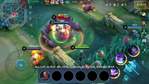 Dangerous Alucard Build💀 #Kyzo #alucard #MLBB9TH #MLBB #AnniversaryAfterParty 