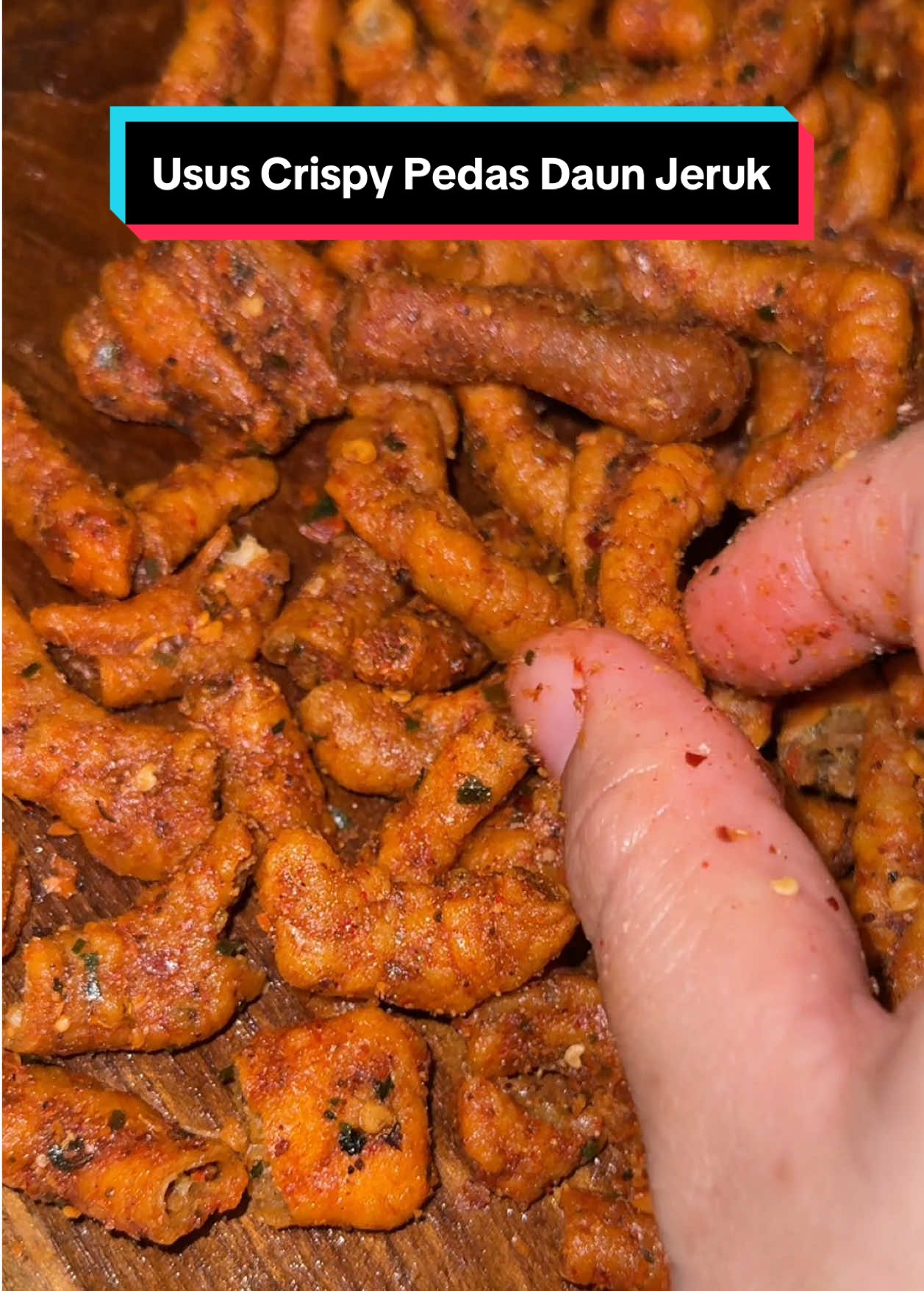 #ususcrispypedasdaunjeruk #ususayamcrispy 