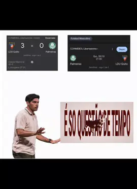 é só questão de tempo, 90 minutos no Allianz são muito longos. #palmeiras #ldu #libertadores #futebol #fy 