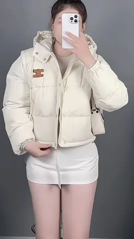 Áo Khoác Phao Tang X Vải Tráng Hạt Gạo Có Mũ Dáng Lỡ Áo Khoác Nữ Freesize #aokhoacphao #aokhoacphaonu #aokhoacnu #thoitrangnu #xuhuong 