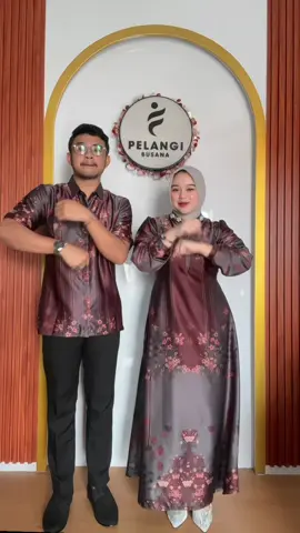 Motif lyana couple warna Deep Grayy cakepp inimah 🤭😍✨ #couple #terbaru #gamiskekinian #couplelebaran #lebaran 