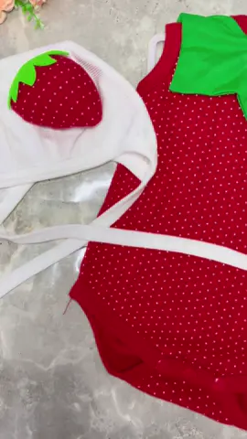 Bodysuit trái dâu dễ thương zá bằng 1 cốc trà sữa 🧋🧋🧋#embedethuong #bodysuitchobe #xuhuong #embedangyeu #body 