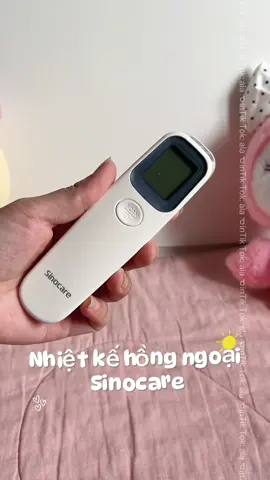 Nhiệt kế đo nhiệt độ cho kết quả nhanh, chính xác#viral #fyp #nhietkedientu #sinocare #foryou 