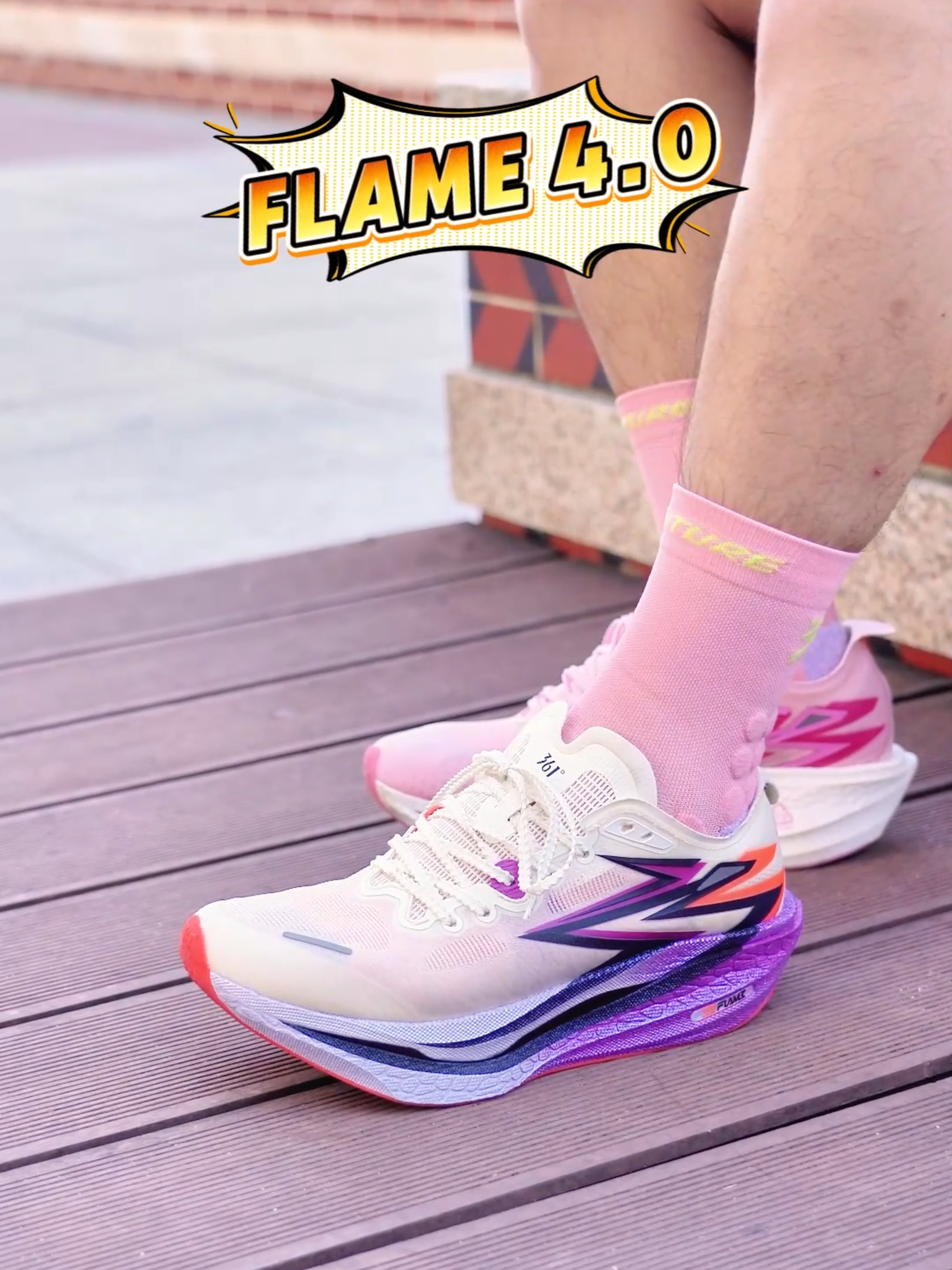 #361degrees #Running #marathontraining #runningshoes #flame4 #hotsellingitem🔥🔥