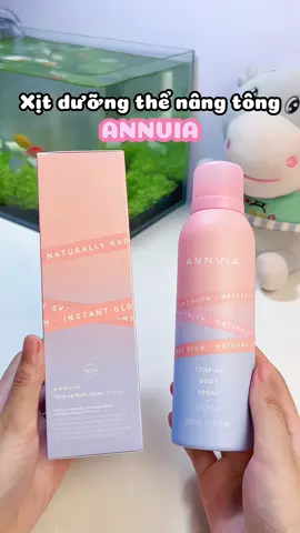 Da sáng mịn tức thì, nhẹ tênh không bết rít #xitnangtone #Annvia #xitduongthe #goclamdep #duongtrangdabody @annvia 