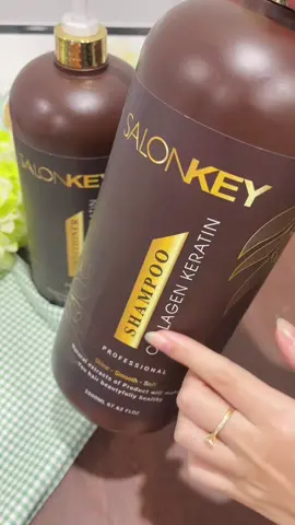 Cặp dầu gội và dầu xả SalonKey dùng đỉnh luôn, tóc mềm mượt chắc khoẻ #capdaugoivadauxa #daugoi #daugoisalonkey #salonkey #xuhuong #thanhhoai22003 