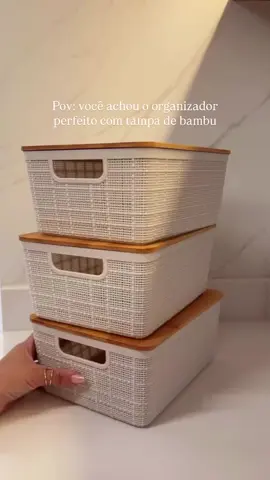 #organização #organizador #caixaorganizadora #dicasdecasa #achadinhos  