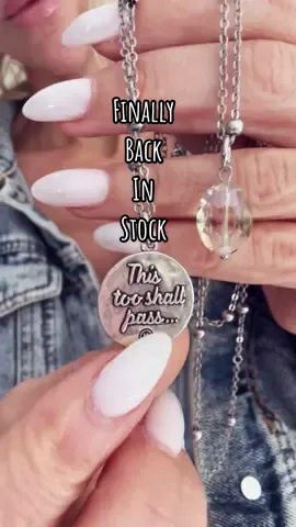Silver is BACK IN STOCK🙌#KatiaDesigns #SpiritualJewelry 