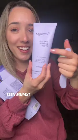 Why wasn’t this available when I was younger, it’s so good!! #flamingohairremoval #hairremovalcream #bodycare #teenmom #tiktokshopblackfriday 
