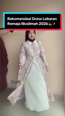 Siapa nih yang lebaran pengen tampil simple elegant🥰❤️ #dress #dresslebaran2026 #dresslebaran #gamislebaran2026 #lebaran2026 