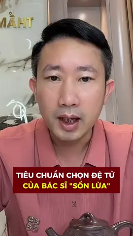 Tiêu chuẩn chọn đệ tử của bác sĩ sổn lừa #bacsytuanduong #thammytuanduong #lamdep #thammy #xuhuong 