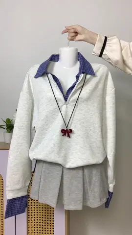 Áo nỉ phối siu xinh💕💕#thoitrangnu #xuhuong #aonibong #aoni 