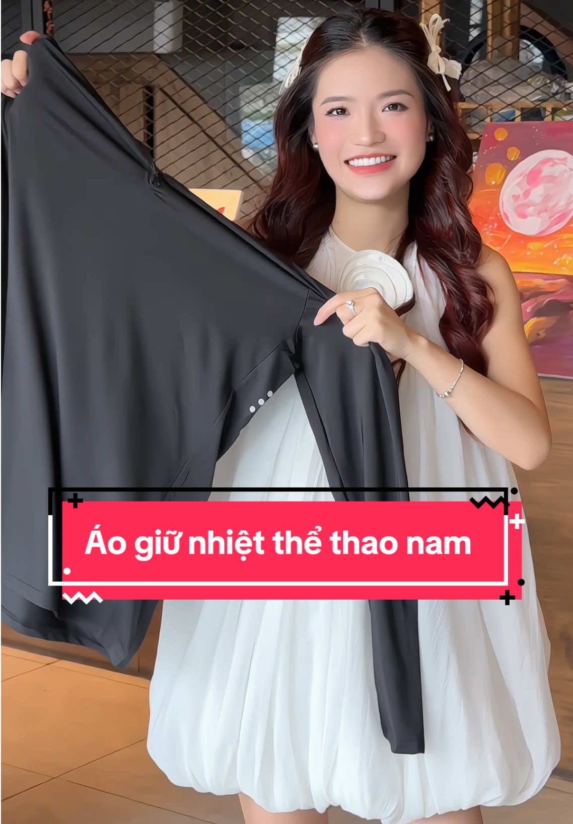 Áo giữ nhiệt nam thể thao trẻ trung #thoitrangthudong #aonamdep #aodaitaynam #aogiunhietnam 