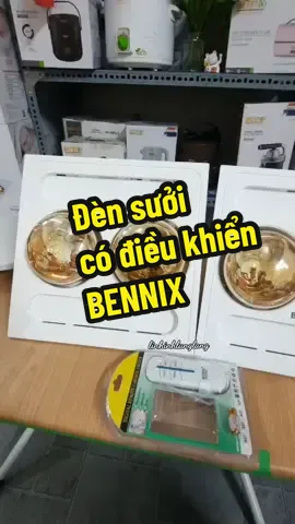 Đèn sưởi có điều khiển BENNIX.  Mua sớm đi các bác ít hôm nữa vào mùa vùa k có hàng giá vừa tăng. #densuoi #densuoinhatam #linhlang #giadungbennix 