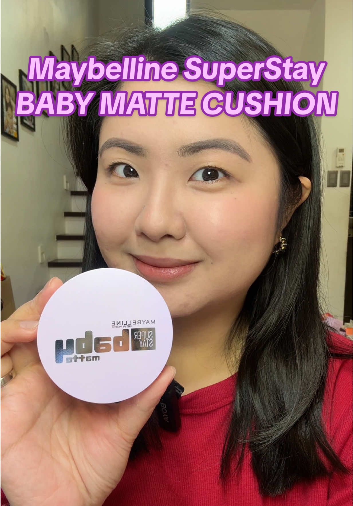 NEW Maybelline SuperStay Baby Matte Cushion @Maybelline New York PH #maybelline #fyp #cushion #cushionfoundation #maybellineph 
