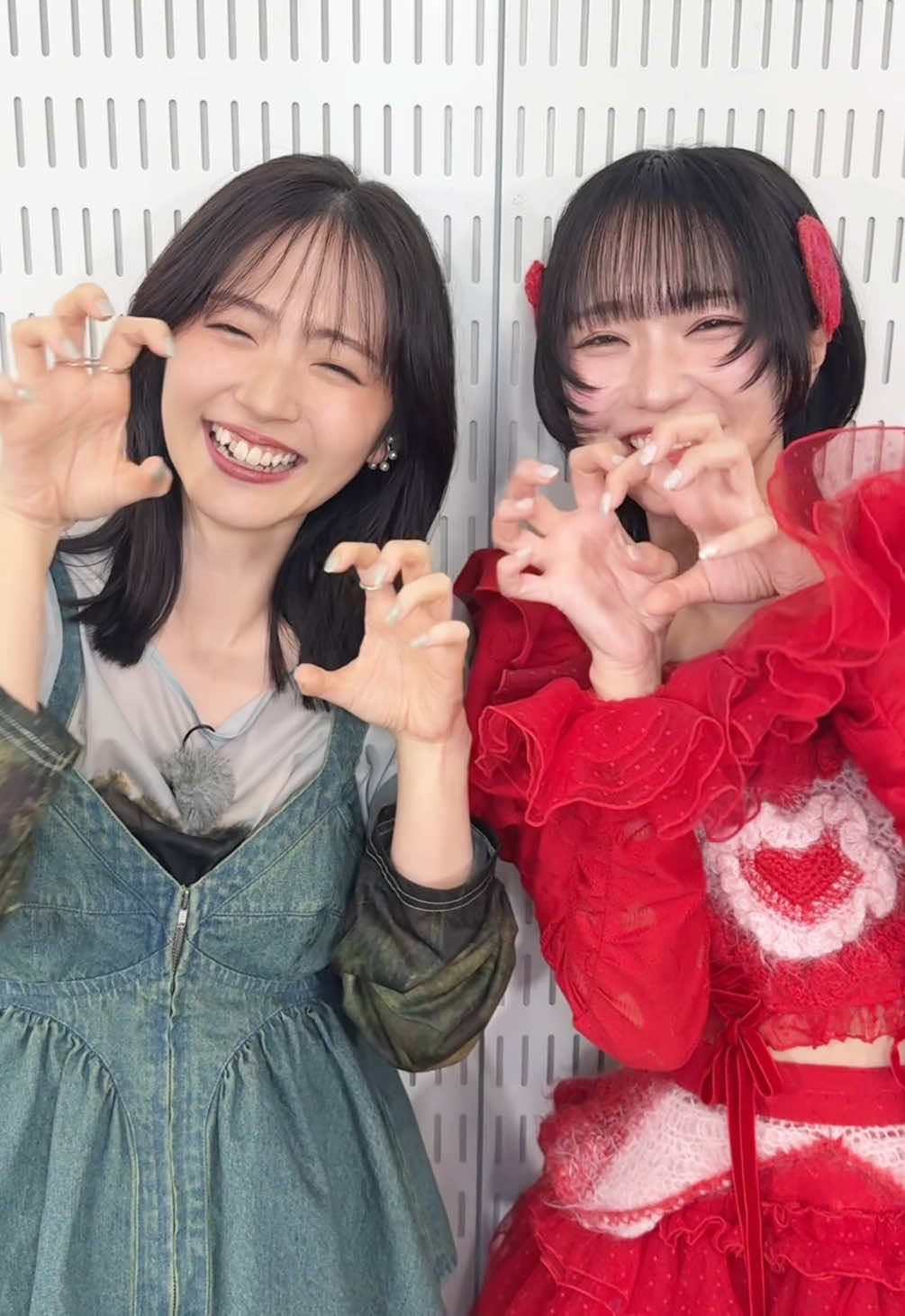 #鈴木愛理 さんと 『#ラブソングに襲われる 』🐺🐾 撮影ありがとうございました🩷⟡.⋆ @鈴木愛理 さん #イコールラブ #イコラブ #野口衣織