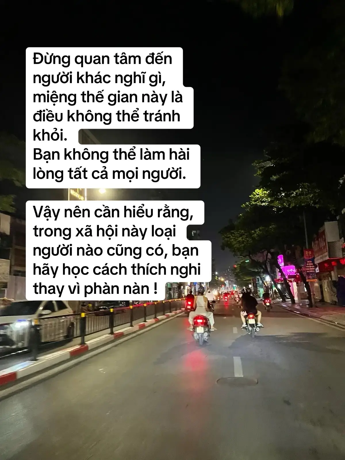 Đừng quan tâm đến người khác nghĩ gì, miệng thế gian này là điều không thể tránh khỏi. Bạn không thể làm hài lòng tất cả mọi người. Vậy nên cần hiểu rằng, trong xã hội này loại người nào cũng có, bạn hãy học cách thích nghi thay vì phàn nàn ! #xh #viral #xuhuong 