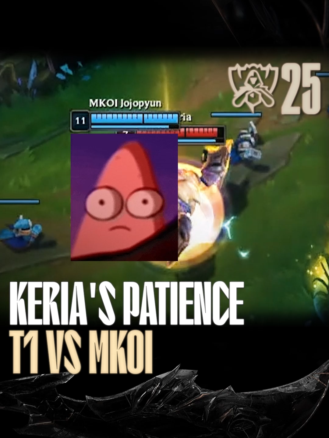 Keria waited forever… and finally got one #worlds2025