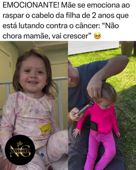🙏 Força, Luiza! Uma verdadeira guerreira! 💪 A pequena Luiza está enfrentando uma batalha gigante contra um câncer raro, o Sarcoma epitelioide tipo proximal. O momento de rapar o cabelo da filha é sempre muito delicado, e a emoção da mãe é um retrato da força e do amor incondicional que as une. 😭 Mandamos todas as energias positivas para Luiza e sua família nesse momento! ✨ • Compartilhe esta mensagem e envie boas vibrações para a Luiza! 💖 #forcaluiza #guerreira #cancerinfantil #sarcoma #amorincondicional     