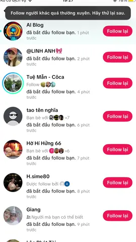 Xin lỗi mọi người đã flow mình, hiện tại mình đang bị giới hạn rồi, mọi người ai đã flow mình rồi, mai mình sẽ trả lại đầy đủ 😘😘😘