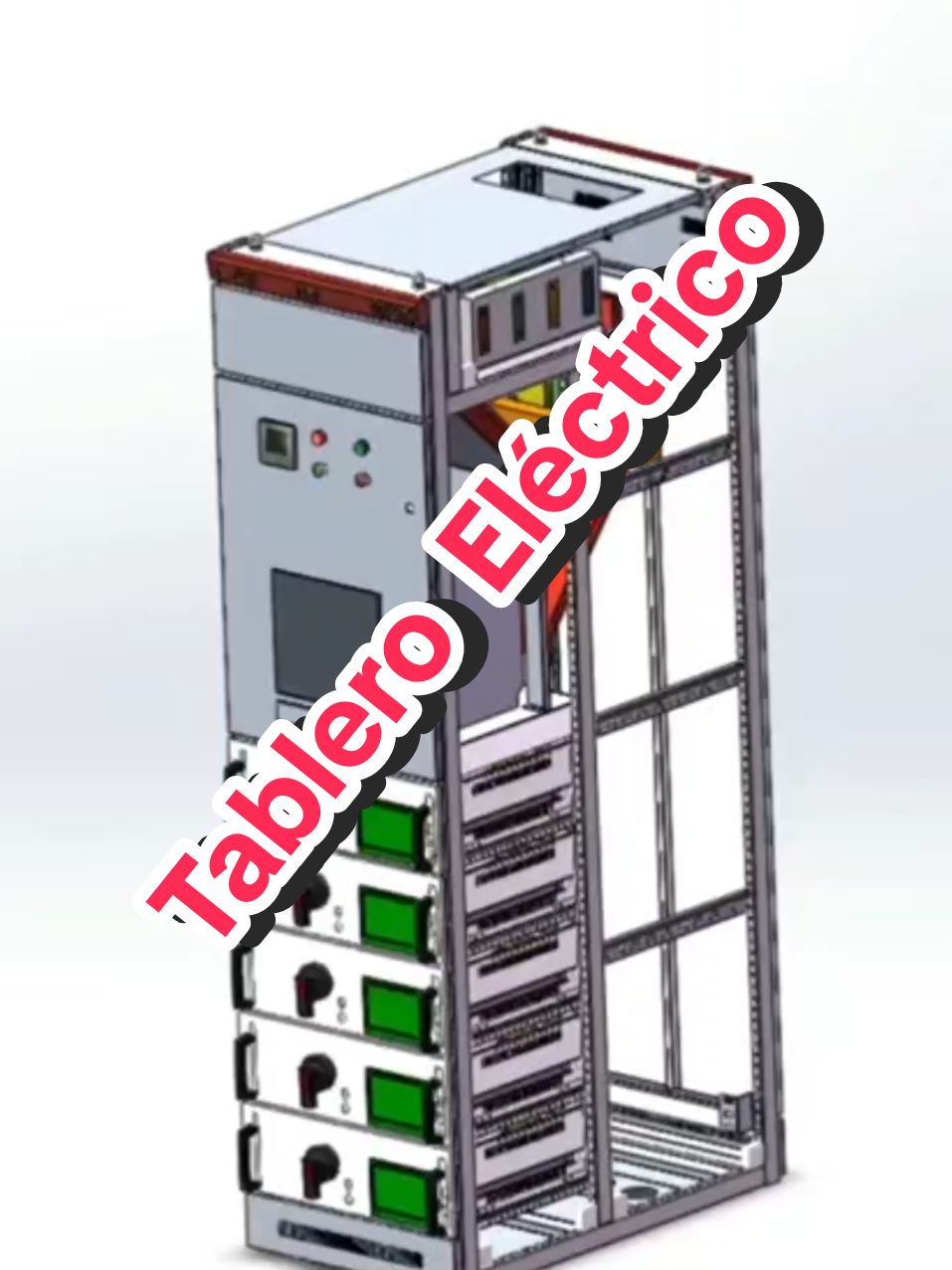 Diseño, montaje e instalación de tableros eléctricos realistas industriales / Ingeniería Eléctrica 👷⚡😎  #ingenieriaelectrica #electricista #electricity #tableroselectricos #electricidad 