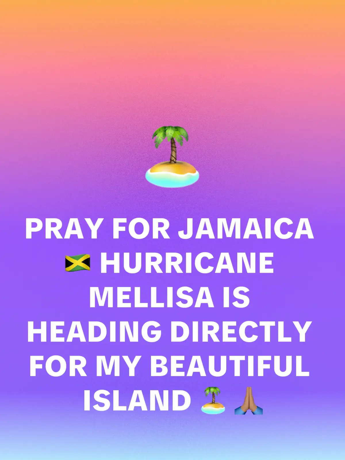 Jamaica’s national meteorological service (Meteorological Service of Jamaica) reports that Melissa is expected to strengthen into a hurricane by the weekend, while the island is already under a tropical storm warning and hurricane watch.  #hirrican #jamaica #hurricanemellisa 