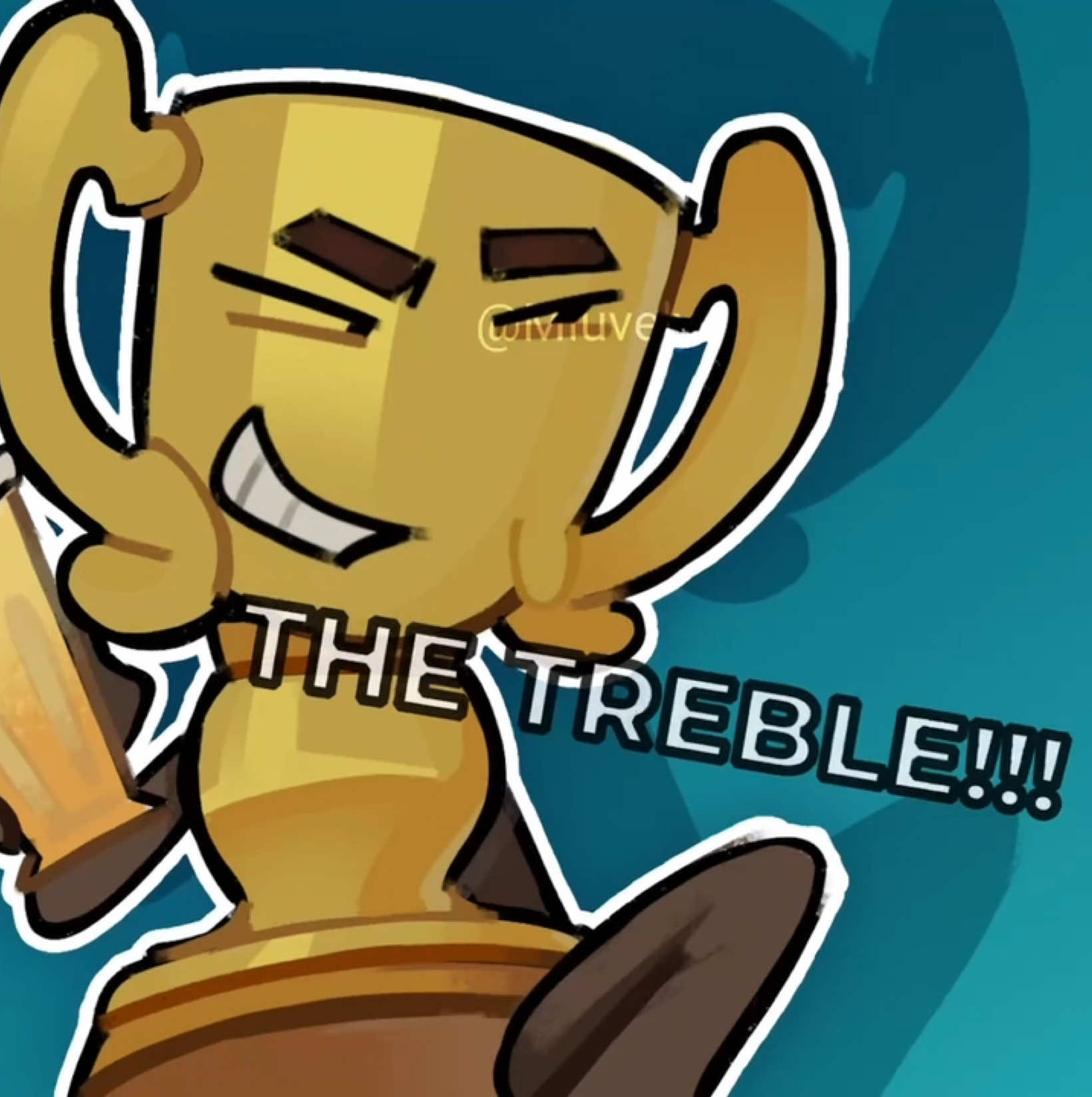 #TROPHYII || Ft. goldpaper @loosey (shortbreadedcake) 🏆📄  #foryoupage #inanimateinsanity #objectshowcommunity #paperinanimateinsanity 