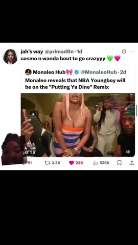 Monaleo and Stunna is very much my favorite couple ❤️🤏🏾 #monaleo #puttingyadine #youngboy