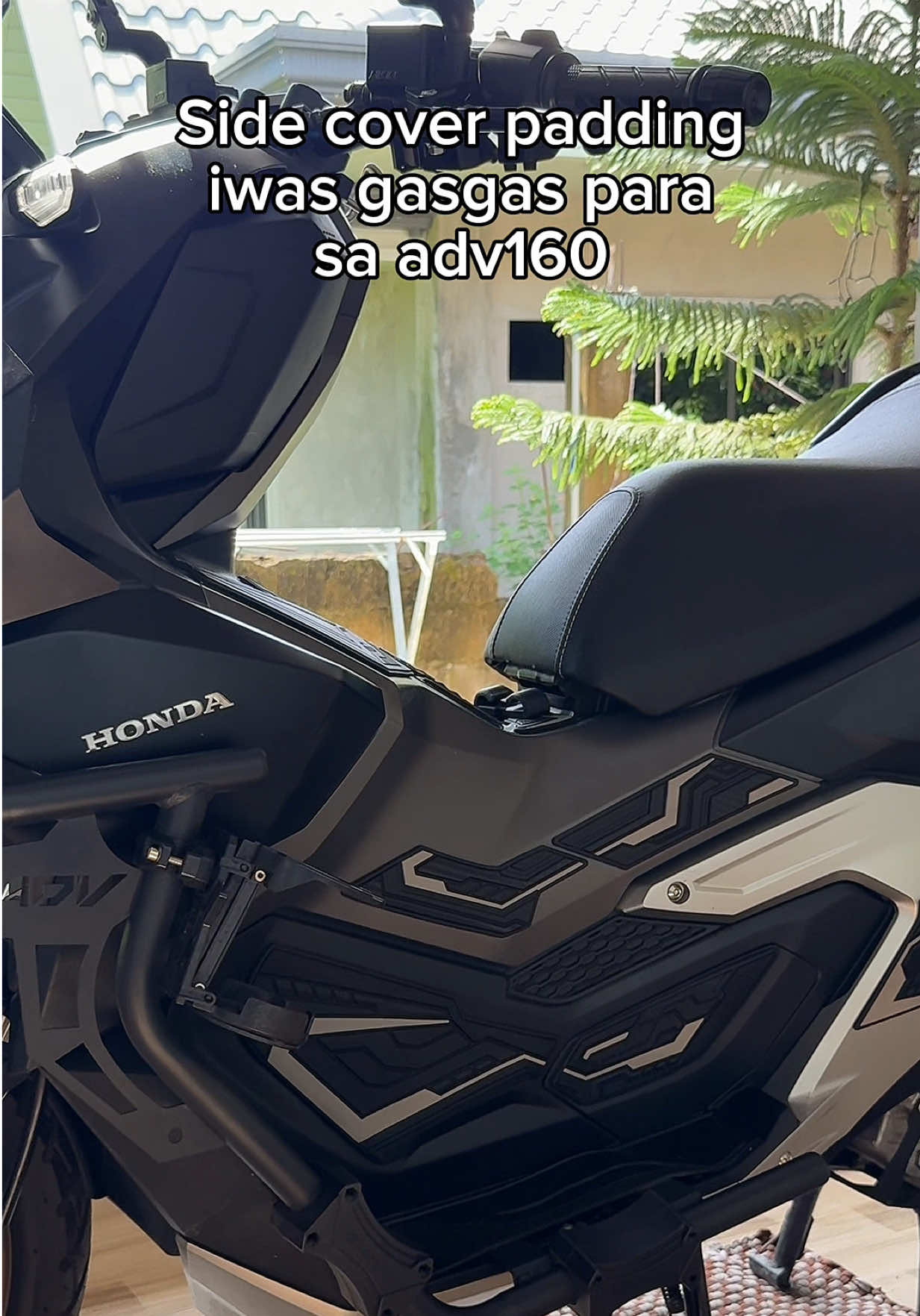 Dapat protected para d magasgasan bruh #adv160accessories 