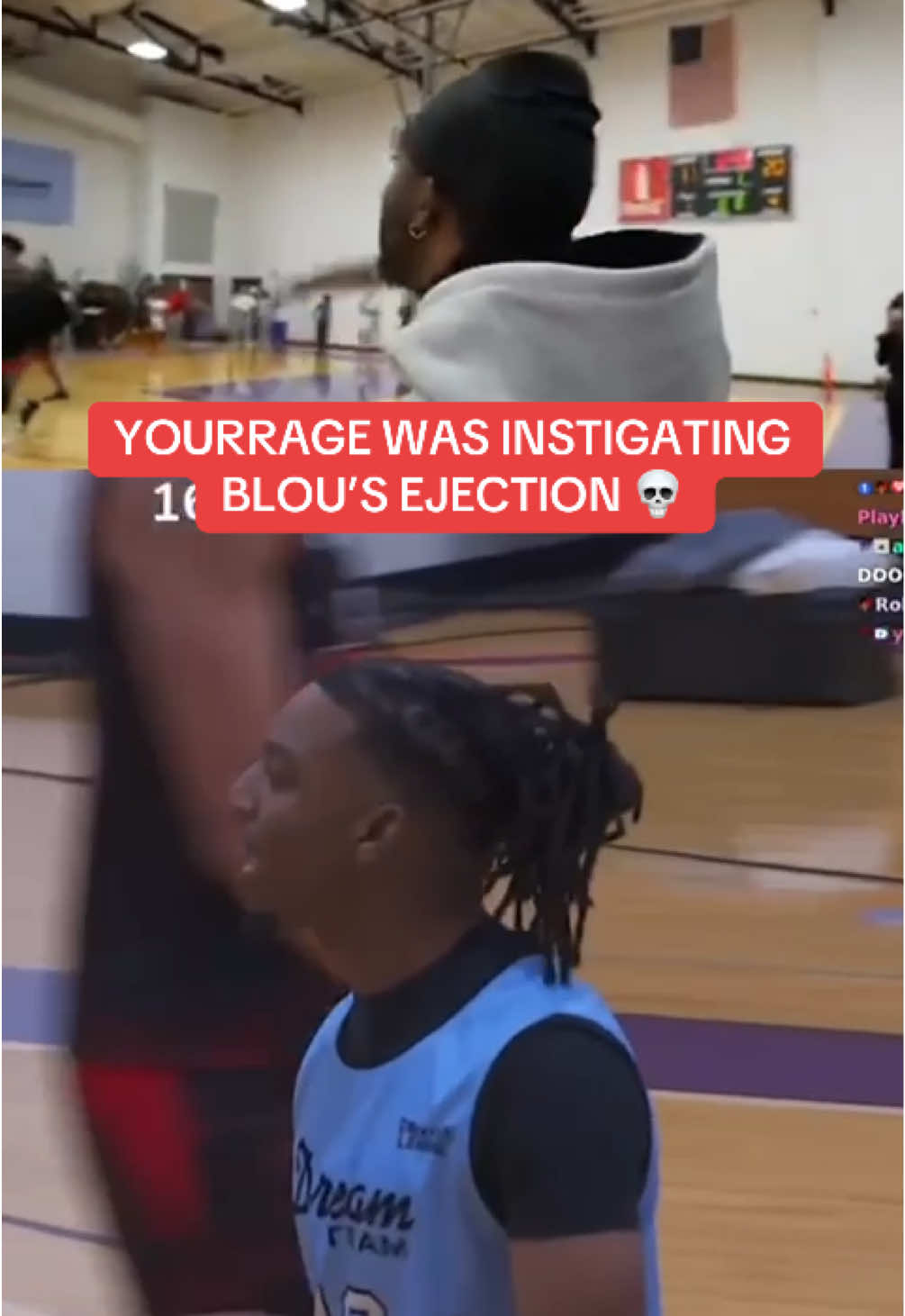 @YourRAGE wanted BLou thrown out the game 😭 #blou #yourrage #funny #foryou 