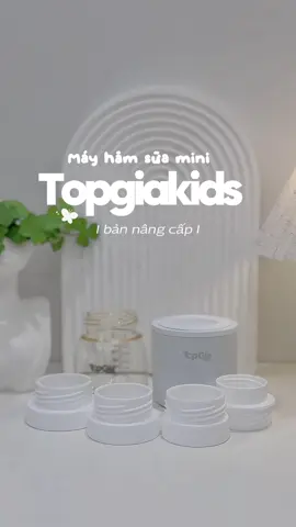 Em máy hâm mini phiên bản mới của nhà Topgiakids xinh xỉu luôn mấy bà ơi #topgiakids #mebim2con #nuoiconnhantenh #mayhamsuacamtay #mayhamsuacamtaymini 