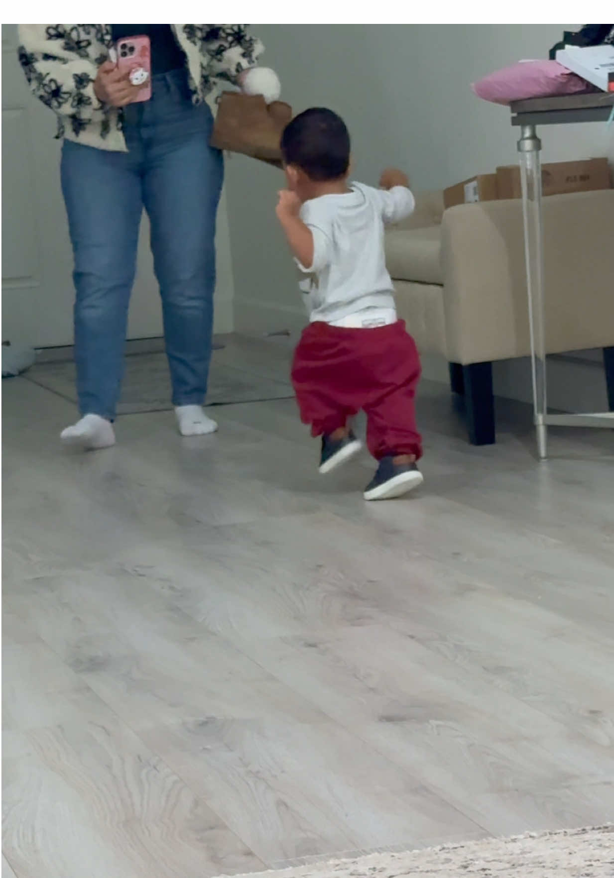 Lo está logrando 👏🏽👏🏽💙🩷🩷 gracias mi niña😘#babyboy #daughters 