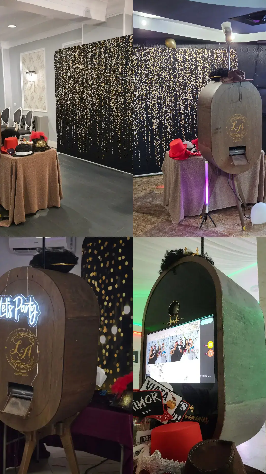 #lafotofilm #cabinafoto #booth360 #nuntadevis #neamt  Vrei ca evenimentul tău să fie memorabil? O cabină foto garantează distracție și amintiri instantanee pentru toți invitații! Printuri nelimitate, accesorii haioase și zâmbete pe bandă rulantă. Rezervă acum o cabină foto!@LAfotofilm 