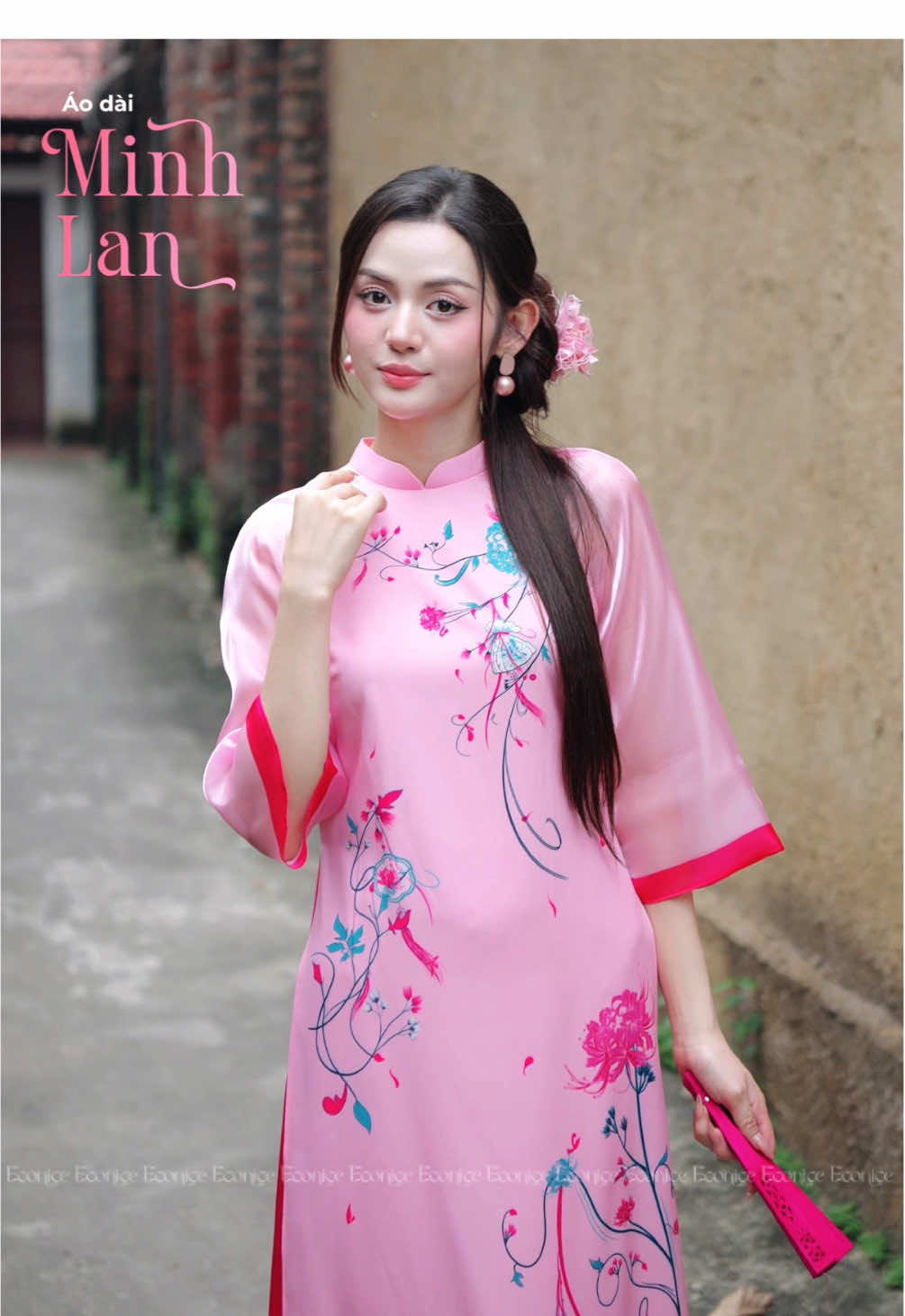 Áo dài Minh Lan có khiến nàng say đắm? #tet2026 #aodaitet #aodaitruyenthong #econice 