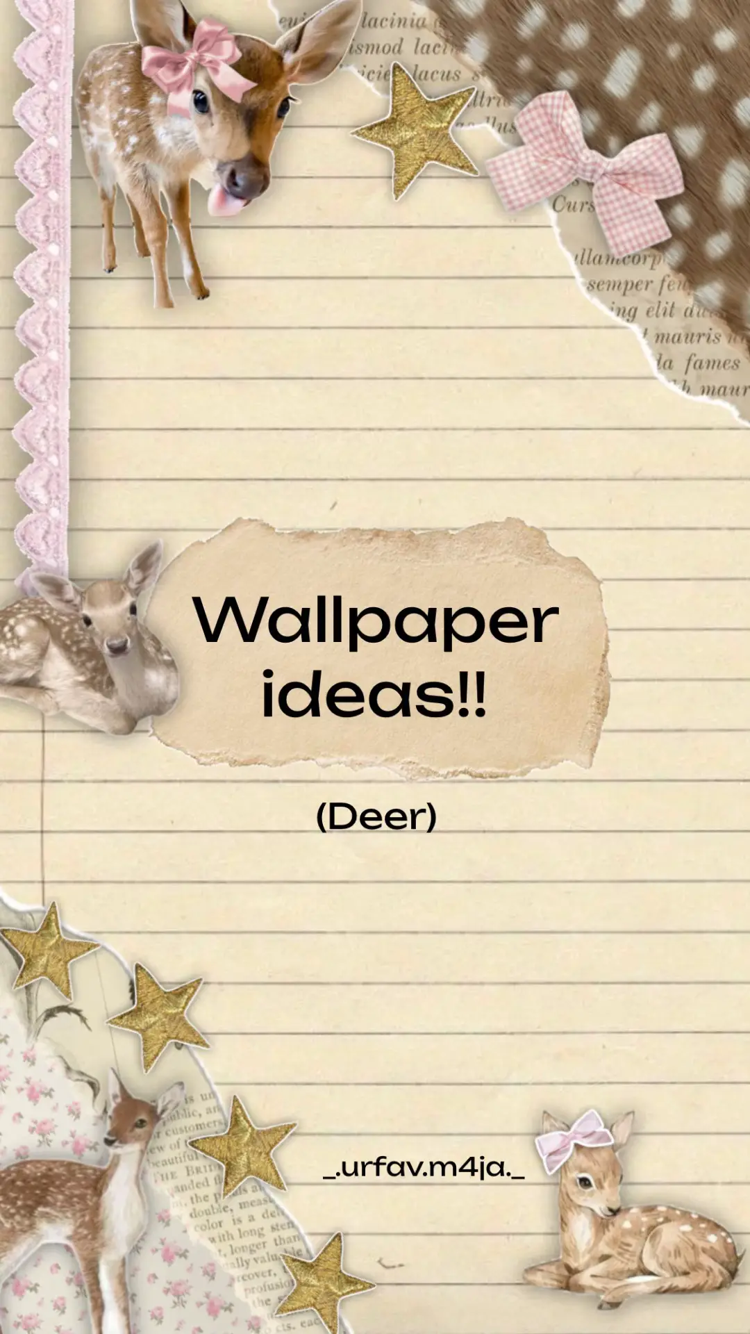 #foryou #viral #wallpaper #idea #deer 