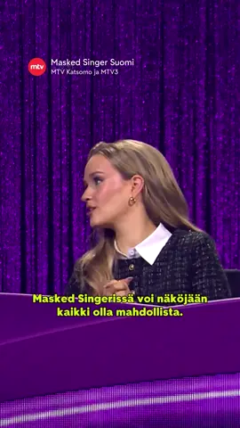 Maskedissahan mikä tahansa on mahdollista...? 😜 🤔 Masked Singer Suomi, la 19.30 MTV Katsomossa ja MTV3:lla 🎭 @jennipoikelus @nellimatula @ileuusivuori @jannekataja  @benjaminpeltonen @mtvkatsomo @mtv3suomi @fremantlefin