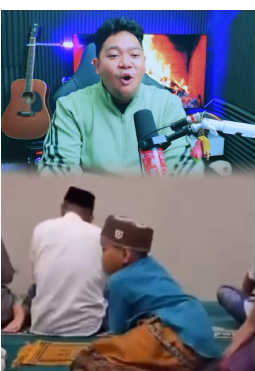 Yang di sebelahnya udah panik itu 😂 #yourdudh #yourdudhreaction #react #reaction 