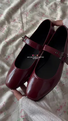 prettiest red shoes from @AZTRID 🥀💫 #shoes #flatshoes #casualshoes #shoesforwomen #fyp 