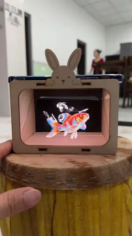Đồ chơi mới của con #hologram #video3d 