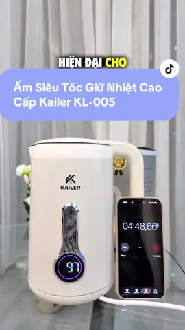 Ấm siêu tốc giữ nhiệt cao cấp Kailer KL-005 OlaHome. #giadung #amsieutoc #amdunnuoc #binhdunnuoc #binhdunnuocgiunhiet 
