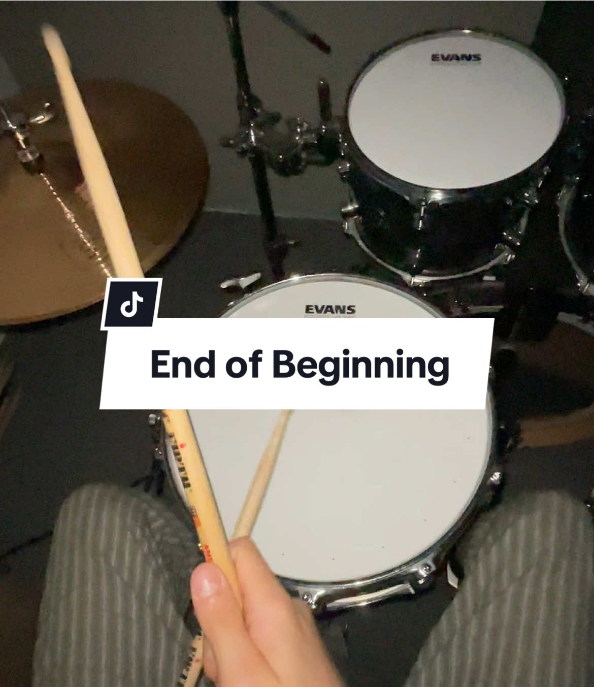 End of Beginning🔚💨 #drums#drumcover#fyp#musictok#endofbeginning
