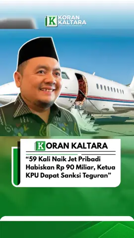 Dewan Kehormatan Penyelenggara Pemilu (DKPP) resmi menjatuhkan sanksi peringatan keras kepada Ketua dan empat anggota Komisi Pemilihan Umum (KPU), Afifuddin, Idham Holik, Persada Harahap, August Mellaz, dan Yulianto Sudrajat. Kelimanya dikenakan sanksi peringatan keras setelah puluhan kali melakukan perjalanan dinas menggunakan jet pribadi saat Pemilihan Umum (Pemilu) 2024. Dalam sidang yang digelar pada Selasa (21/10/2025), anggota DKPP Ratna Dewi Pettalolo mengungkap bahwa kelima anggota KPU tersebut melakukan 59 kali perjalanan dinas dengan menggunakan jet pribadi. Jumlah anggaran pendapatan dan belanja negara (APBN) yang digunakan kelima anggota KPU itu sebesar Rp 90 miliar dengan menggunakan jet pribadi mewah jenis Embraer Legacy 650. Ketua DKPP Heddy Lugito kemudian menjatuhkan sanksi kepada Ketua dan empat anggota KPU RI. 📹: dkkp_ri